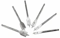 Set burghie plate pentru lemn, 6 buc., 10-25 [mm], HEX