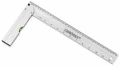 Echer de tâmplărie din aluminiu 350 [mm] cu nivelă