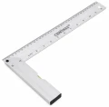 Echer de tâmplărie din aluminiu 350 [mm] cu nivelă