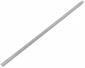 Riglă metalică din oțel 100 [cm], instrument de măsură pentru atelier