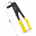 Clește de nituit manual pentru nituri pop 2,4–4,8 [mm] 250 [mm]