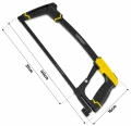 Fierăstrău cu ramă pentru metal 300 [mm] cu pânză 24T