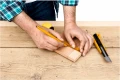 Creioane de tâmplărie ovale HB pentru lemn 12 buc. 17 [cm]