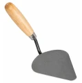 Mistrie de zidar pentru mortar, din oțel, 8 [cali], cu mâner din lemn