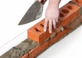 Mistrie de zidar pentru mortar, din oțel, 8 [cali], cu mâner din lemn
