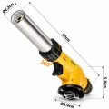 Echer universal din aluminiu 180 [mm] cu gravură laser
