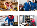 Geantă de scule pentru montaj 310 [mm] cu fund întărit