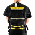 Vestă de lucru Oxford pentru scule, cu buzunare și elemente reflectorizante