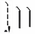 Lampă solară de grădină LED cu țăruș 1.5W 4000K IP44