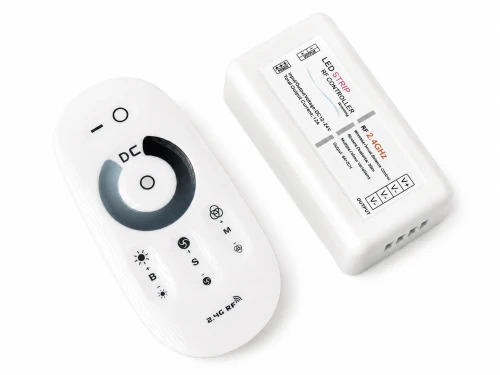 Controler dimmer LED mono RF cu telecomandă tactilă 5-24V