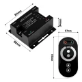 Dimmer LED pentru bandă mono cu telecomandă 18A 216W 12V/24V