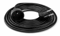 Prelungitor electric 5m cu împământare, 1 priză, negru