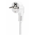 Prelungitor electric 3m, 1 priză cu împământare, alb