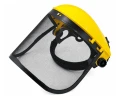 Vizieră de protecție cu plasă din oțel pentru motocoasă și trimmer