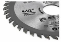 Disc TCT pentru lemn 115mm 40T orificiu 22,23mm
