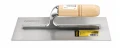 Gletieră pentru tencuială din oțel lustruit 280x125 mm cu mâner din lemn