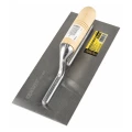 Gletieră pentru tencuială din oțel lustruit 280x125 mm cu mâner din lemn