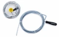 Spirală de desfundat țevi 6mm x 3m cu manivelă