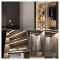 Profil din aluminiu aparent pentru benzi LED 1m, alb, cu dispersor mat și accesorii