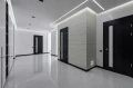 Profil din aluminiu încastrat pentru benzi LED 1m, argintiu anodizat, cu difuzor mat și accesorii