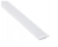 Profil din aluminiu încastrat pentru benzi LED 1m alb cu dispersor opal și accesorii