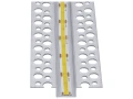 Profil din aluminiu pentru plăci din gips-carton pentru benzi LED 12mm 1m argintiu anodizat cu difuzor lăptos și accesorii