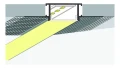 Profil din aluminiu pentru plăci din gips-carton pentru benzi LED 12mm 1m argintiu anodizat cu difuzor lăptos și accesorii