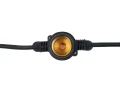 Set: Ghirlandă de grădină 10m 20xE27 + 20x Bec LED E27 6W filament