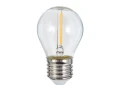 Set: Ghirlandă de grădină 10m 20xE27 + 20x Bec LED E27 6W filament