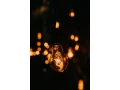 Set: Ghirlandă de grădină 10m 20xE27 + 20x Bec LED E27 6W filament