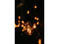 Set: Ghirlandă de grădină 20m 20xE27 + 20x Bec LED E27 6W filament