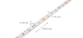 Set bandă LED 12V | 5050 | 150LED | 5m | IP65 | RGB + controler IR44 + alimentator 36W
