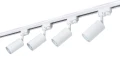 Set de șină Lite GU10 x4 + șină de alimentare 2m - Alb