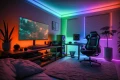 Set bandă LED 12V | 5050 | 150LED | 5m | IP20 | RGB + controler RF-RGB-004 + sursă de alimentare 36W