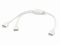 Set bandă LED 12V | 5050 | 300LED | 10m | IP20 | RGB + CONTROLER RF-RGB-004 + ALIMENTATOR 72W