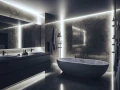 Set bandă LED 24V | 2835 | 120LED | 2m | IP67 | NEON | 6000K + alimentator 24V 24W + ștecăr cu cablu de alimentare 1.9m