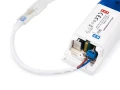 Set bandă LED 24V | 2835 | 120LED | 2m | IP67 | NEON | VERDE + alimentator 24V 24W + ștecher cu cablu de alimentare 1.9m