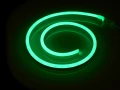 Set bandă LED 24V | 2835 | 120LED | 2m | IP67 | NEON | VERDE + alimentator 24V 24W + ștecher cu cablu de alimentare 1.9m