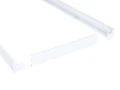 Set panou LED 120x30 50W pentru caseton - alb rece (6500K) + ramă