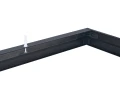 Panou LED 120x30 50W alb neutru (4000K) + ramă