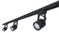 Set șină Violet GU10 x3 + șină 1.5m - Negru