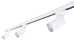 Set șină Lite GU10 x3 + șină de alimentare 1.5m - Alb