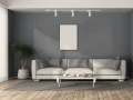 Set șină Lite GU10 x3 + șină de alimentare 1.5m - Alb