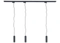 Set Steka Ring lampă pe șină LED GU10 x3 + șină 1.5m - Negru