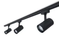 Set Steka Ductus lampă cu șină LED GU10 x3 + șină 1.5m - Negru