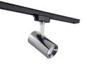 Set Steka Ductus Crom lampă pe șină LED GU10 x3 + șină 1.5m - Negru