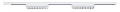 Set Steka Eclipse lampă LED pe șină 12W 30cm 4000K x2 + șină 1.5m - Alb