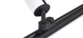 Set Steka Sento lampă pe șină LED GU10 x3 + șină 1.5m - Alb / negru