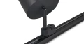 Set Steka Toni lampă pe șină LED AR111 GU10 x4 + șină 2m - Negru