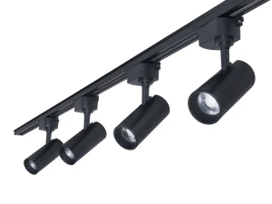 Set Steka Piko 10W 4000K lampă LED pe șină x4 + șină 2m - Negru